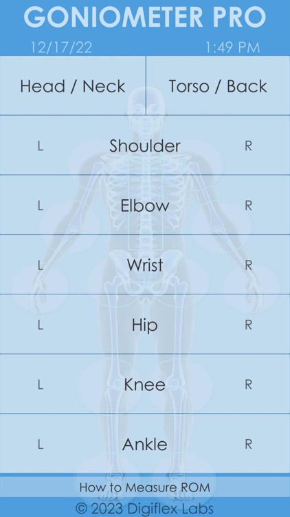 Goniometer - Pro