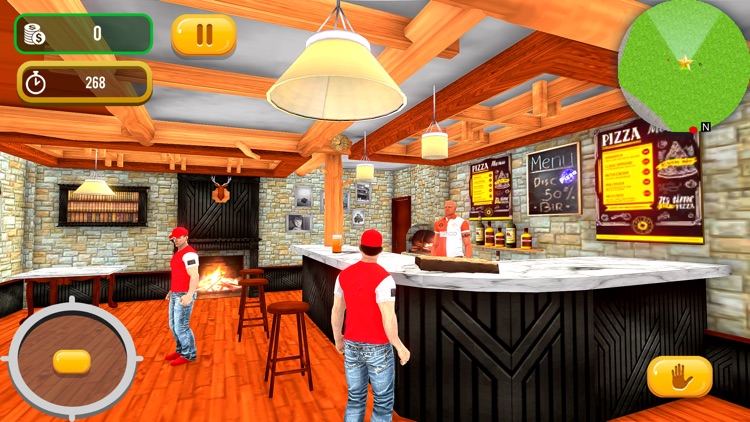 Pizza Delivery Boy Bike Game