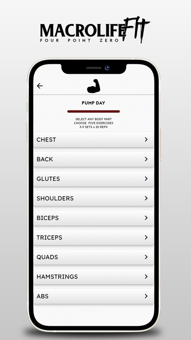 MacroLife Fit App Screenshot