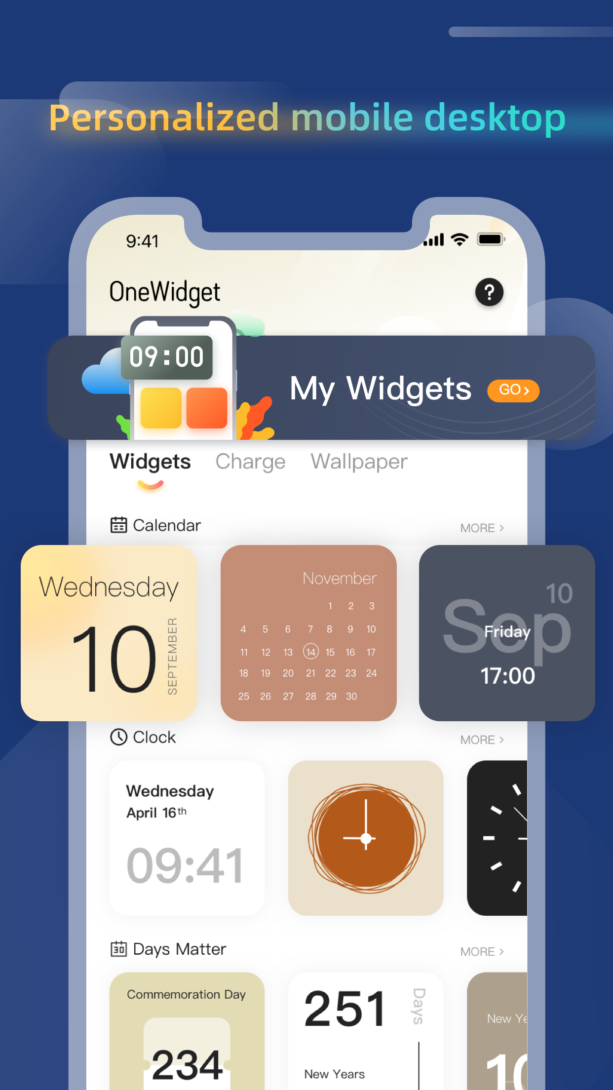 OneWidget—widgets&wallpaper