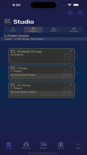 StudioDB screenshot 2