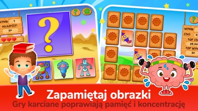 Gry dla Dzieci ćwiczące pamięć Screenshot