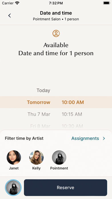 Pointment Screenshot