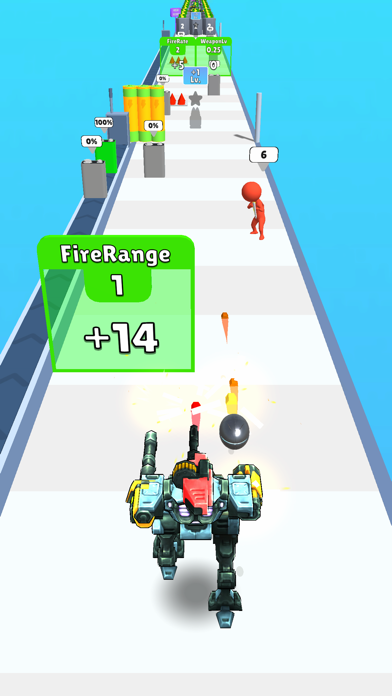 Mech Runner 3D: Gun Battle Screenshot