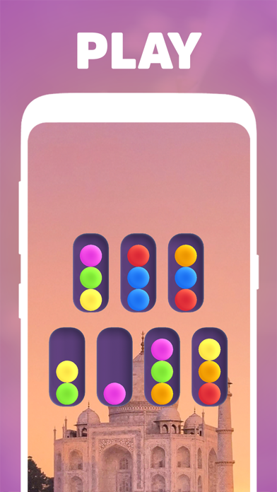 Sort Voyage: Ball sorter Screenshot