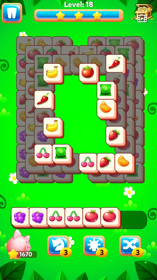 #4. Tile Matching Games: Zen Match (iOS) By: Paresh Gundaniya