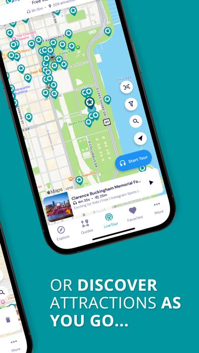 LiveTour Audio Travel Guide Screenshot