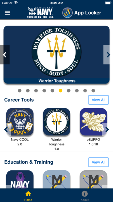 Navy App Locker Screenshot