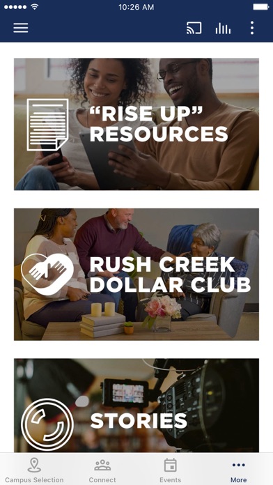 Rush Creek Church Screenshot