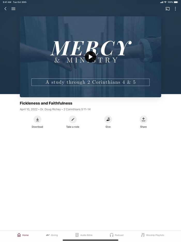 Pisgah Baptist Church App