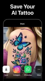 tattoo design ai generator iphone screenshot 4