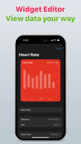 Game screenshot Healthy Widgets apk
