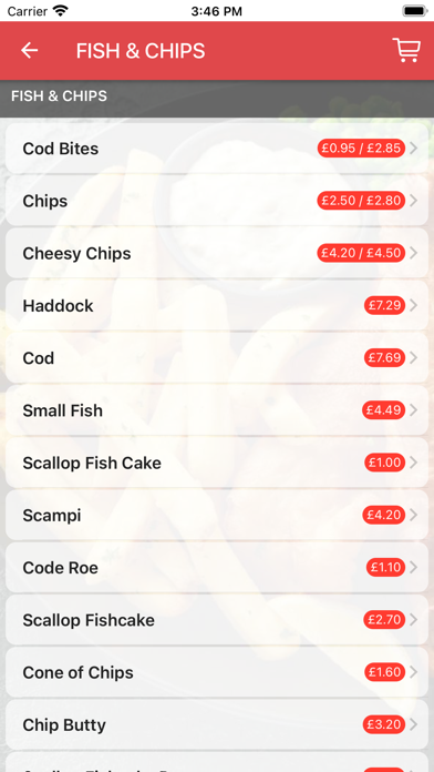 FiveWays Fish and Chips Screenshot