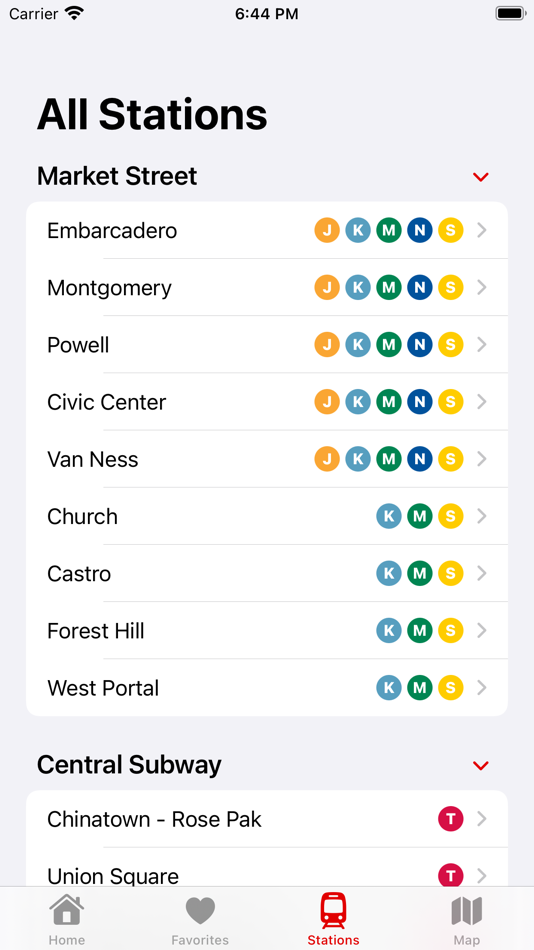 #3. Muni Underground (iOS) 由: Naren Hazareesingh