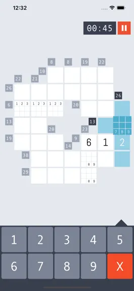 Game screenshot Kakuro Endless apk