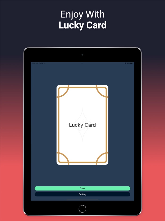 Lucky Card - Flip Card