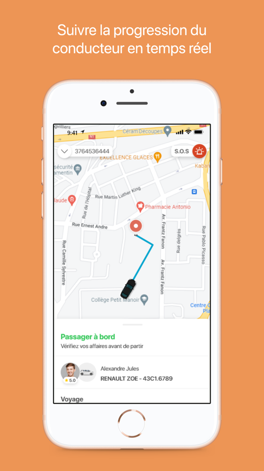 #2. Rhumz-commandez une course (iOS) By: Catherine Perez Assaraf