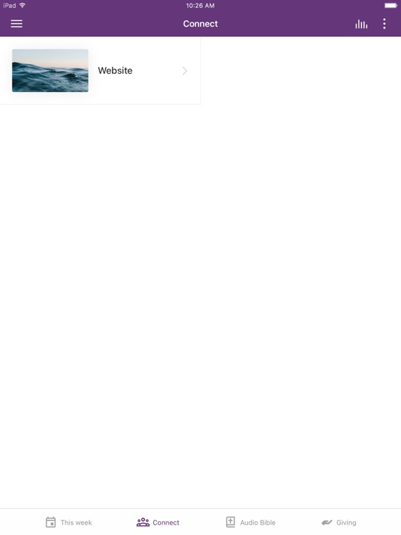 SGBCPelzer iPad screenshot