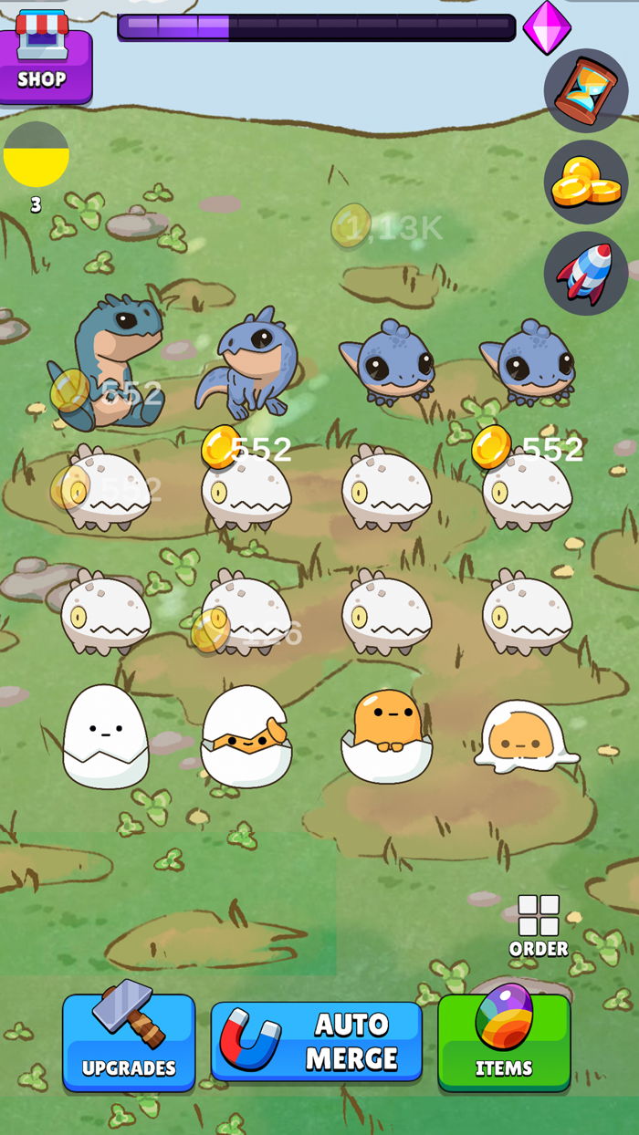 Egg Evolution - Merge Game
