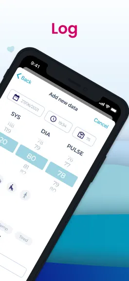 Game screenshot Blood Pressure Diary: UHealthy hack