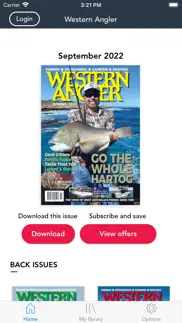 western angler magazine iphone screenshot 1
