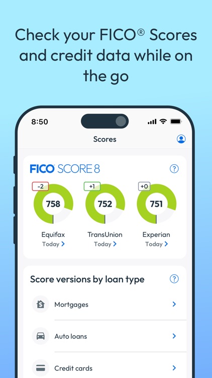 myFICO - FICO Score Monitoring screenshot-0