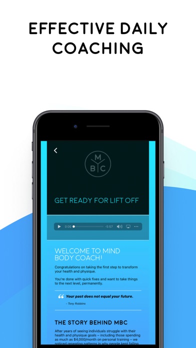 Mind Body Coach for Health Screenshot