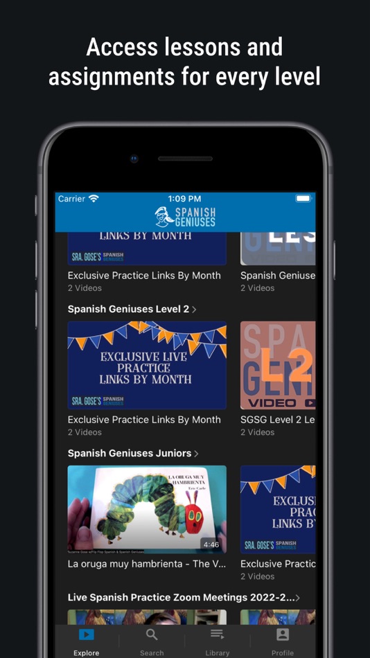 #3. Spanish Geniuses Video Course (iOS) 来自: Flip N Flop Learning, LLC
