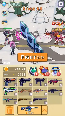 Game screenshot Kawaii Guns: Merge & Shoot mod apk