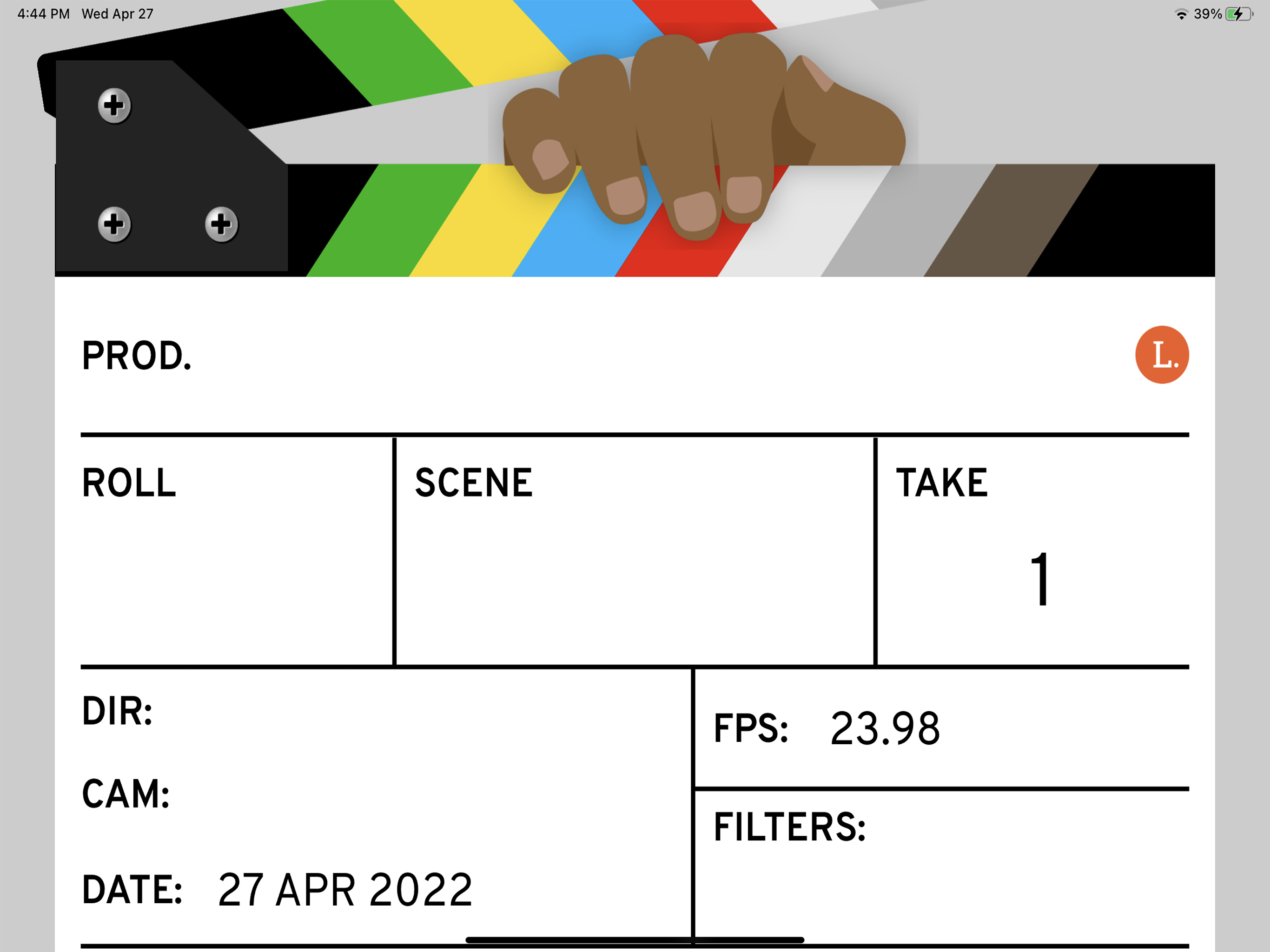 Langara Film Slate screenshot 9