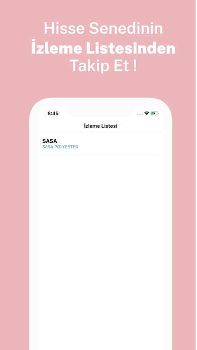 Canlı Borsa : Hisse Senedi Screenshot