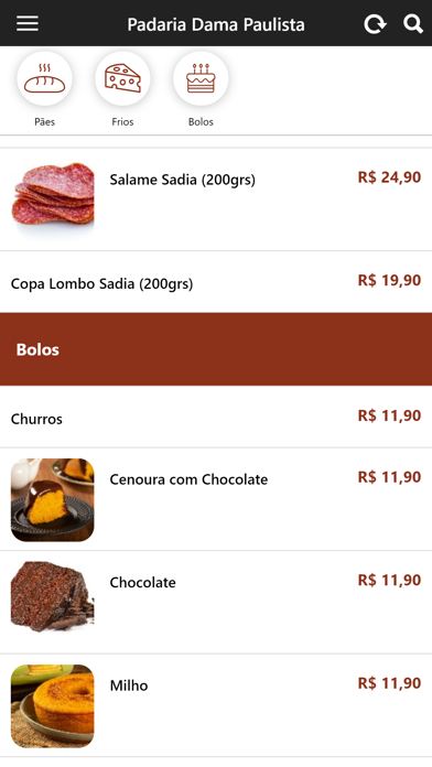Padaria Dama Paulista Screenshot