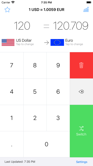 My Currency Converter... screenshot1