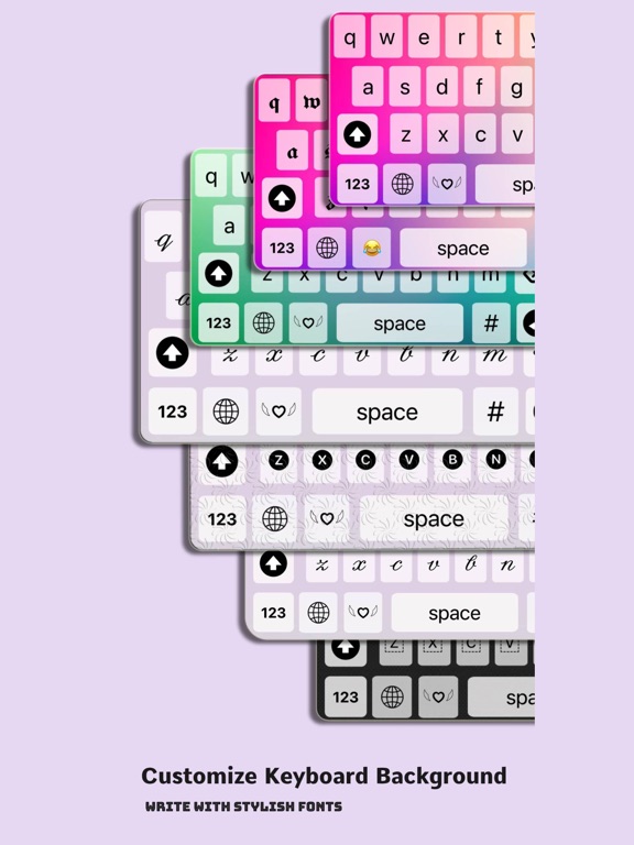 Screenshot #4 pour fancy fonts - custom keyboard