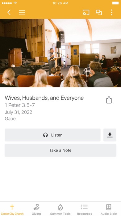 Center City Church San Diego Screenshot