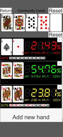 Game screenshot Rounders Poker Calculator hack