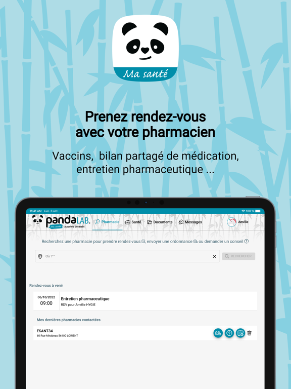 Screenshot #6 pour PandaLab Ma santé