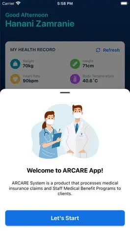 Game screenshot ARCare apk