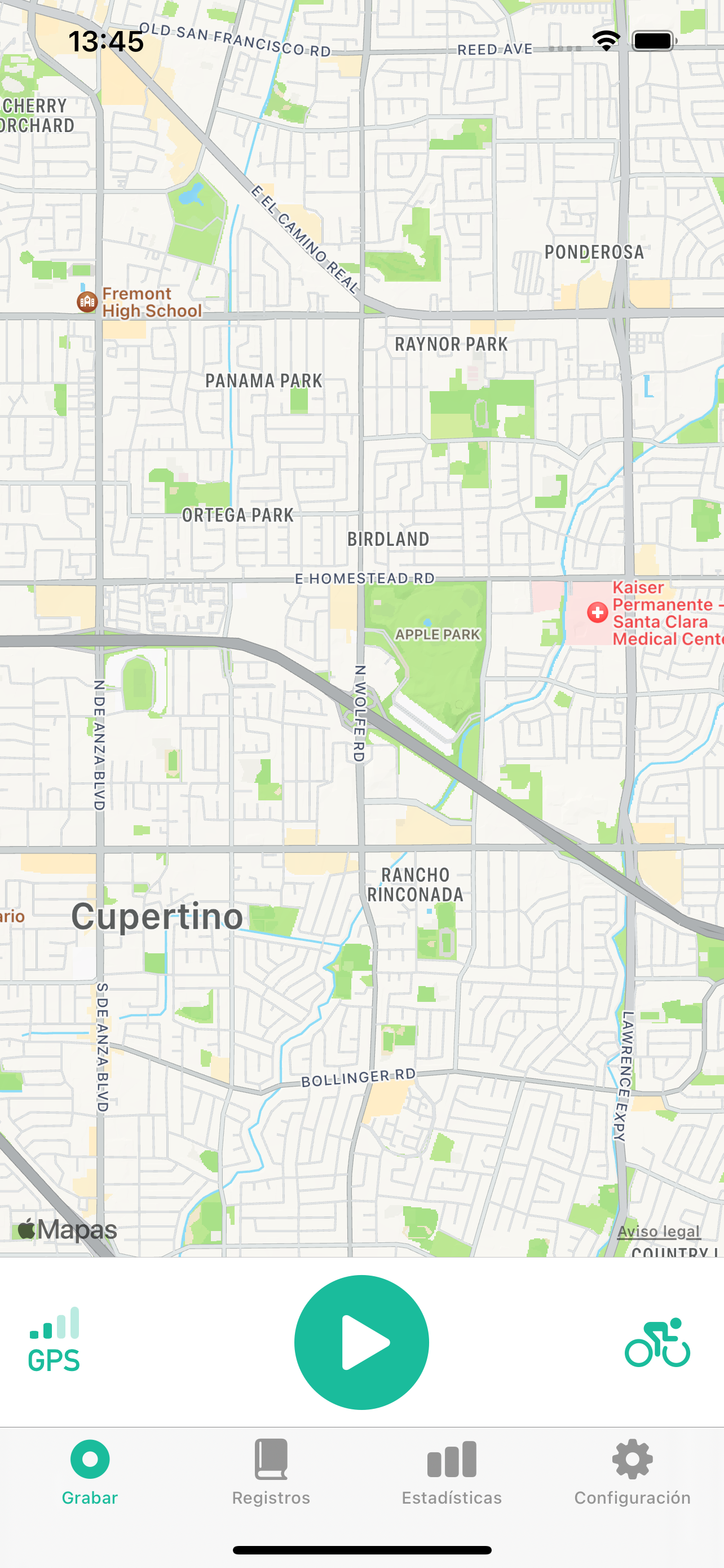 Monitor ejercicio GPS deportes