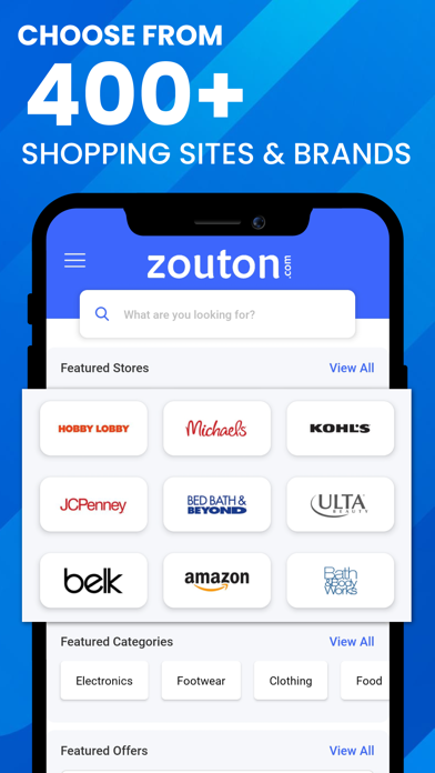 Zouton: Coupons & Promo Codes Screenshot