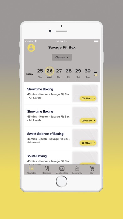 Savage Fit Box Screenshot