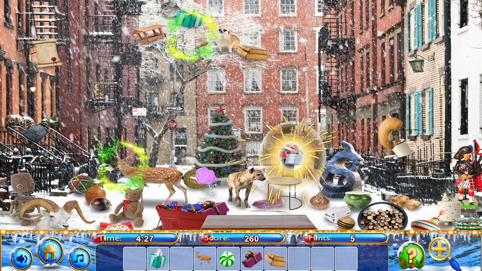 #9. Hidden Objects New York Winter (iOS) 由: Brainfull, LLC