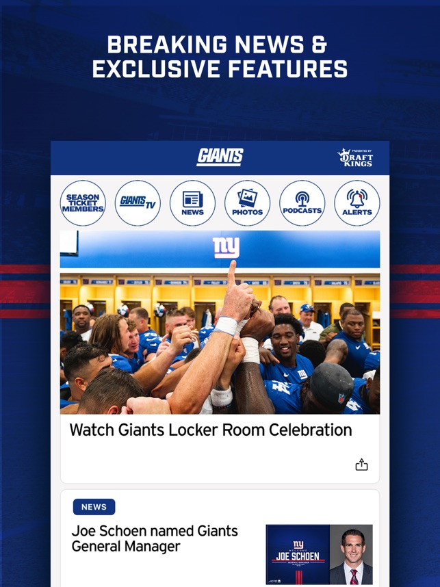 New York Giants on the App Store