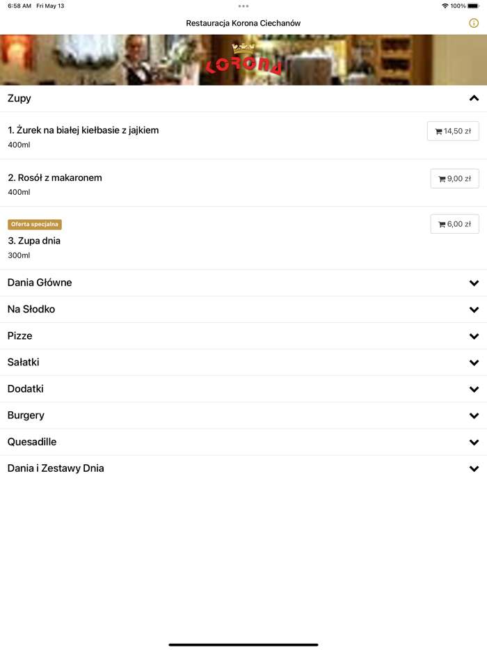 Restauracja Korona Ciechanow