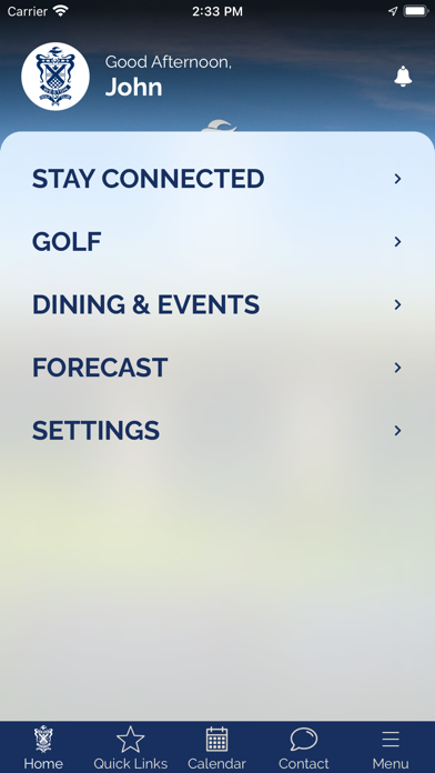 Weston Golf and Country Club Screenshot