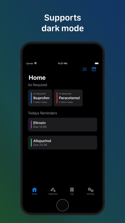 Medication tracker & reminders