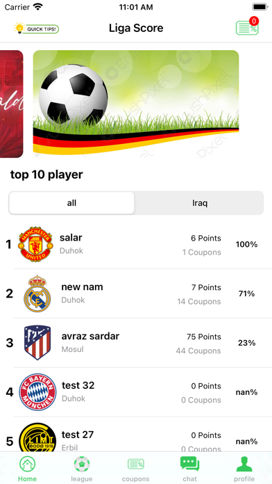 Liga Score Screenshot