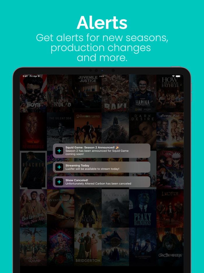 Shows Discover and Track Series