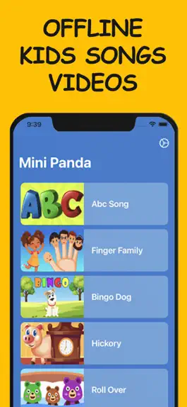 Game screenshot Mini Panda: Top Nursery Rhymes mod apk