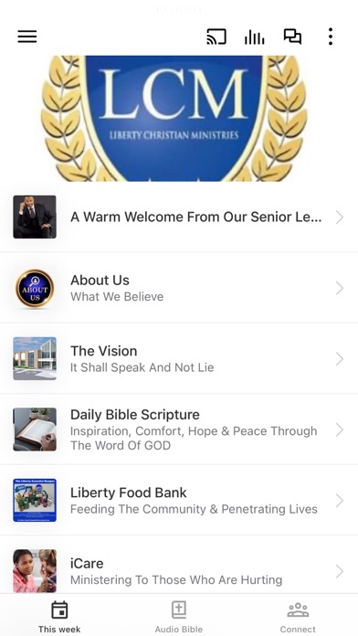 Liberty Christian Ministries Screenshot